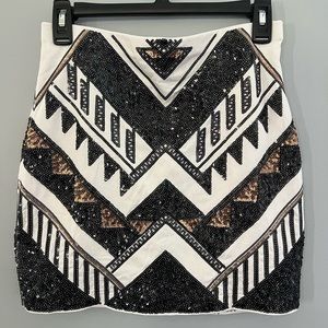 Express Sequin Skirt